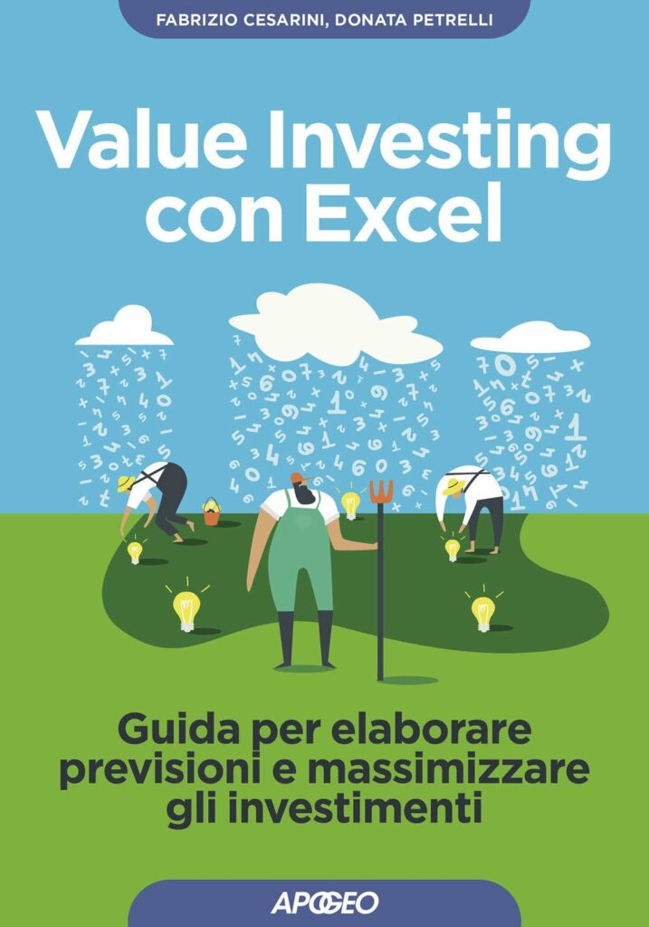Copertina Libro Value Investing con Excel di Fabrizio Cesarini e Donata Petrelli Apogeo Editore